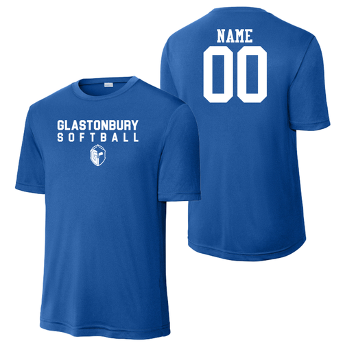 Glastonbury Softball Royal Practice Shirt