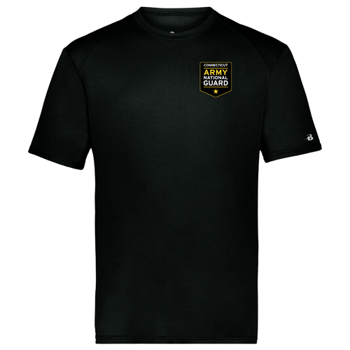 National Guard Black Moisture Wicking Short Sleeve T-Shirt