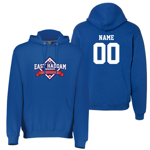 East Haddam Little League Royal Hooded Sweatshirt