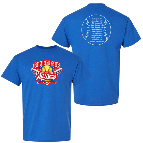 Coginchaug Little League Softball 10U All Stars T-Shirt