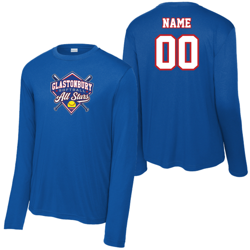 Glastonbury All Stars Royal Moisture Wicking Long Sleeve