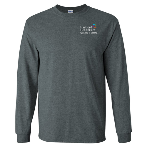 HHC Quality & Safety Charcoal Heather Long Sleeve