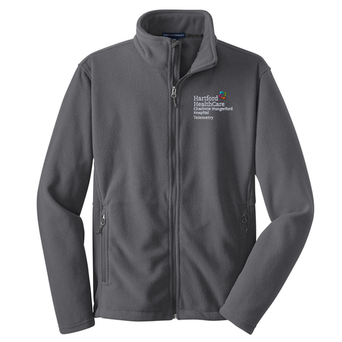 Charlotte Hungerford Telemetry Iron Gray Chill Fleece Jacket