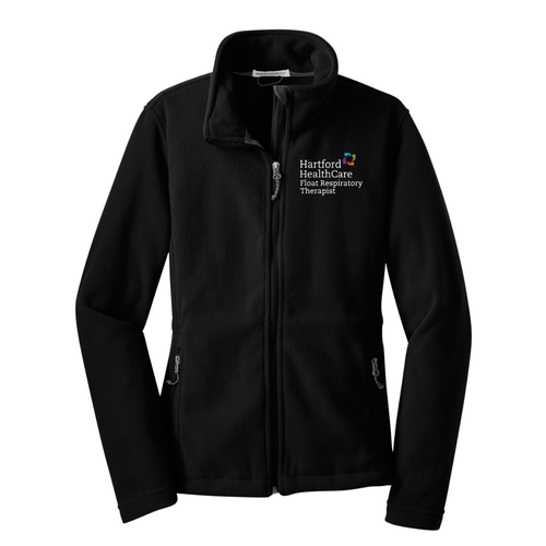 HHC Float Respiratory Therapist Ladies Black Chill Fleece Jacket