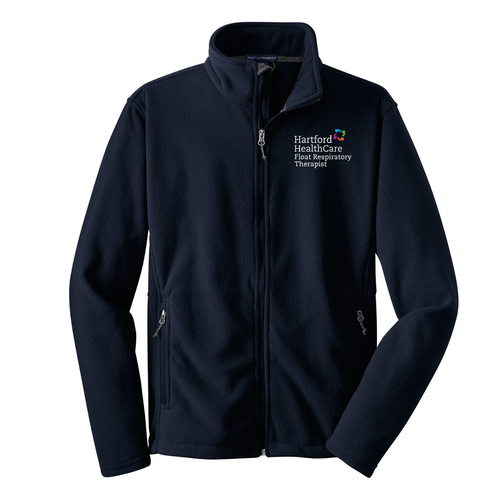 HHC Float Respiratory Therapist Navy Chill Fleece Jacket