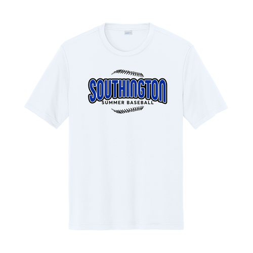 12U Lindquist White Moisture Wicking T-Shirt