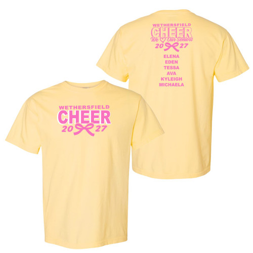 Wethersfield Cheer We <3 Our Seniors T-Shirt