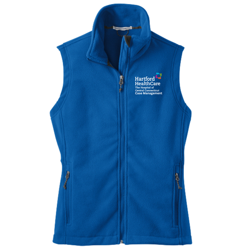 THOCC Case Management Ladies Royal Fleece Vest