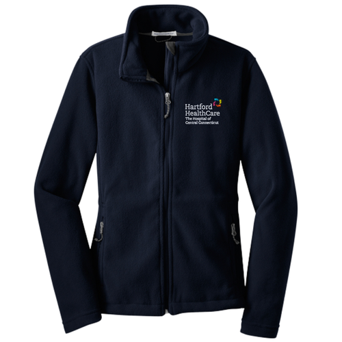 THOCC Radiology CT TECH AIDE Ladies Navy Chill Fleece Jacket