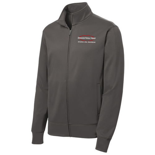 Advanced Physical Therapy Iron Gray Sport-Tek Fleece Full Zip