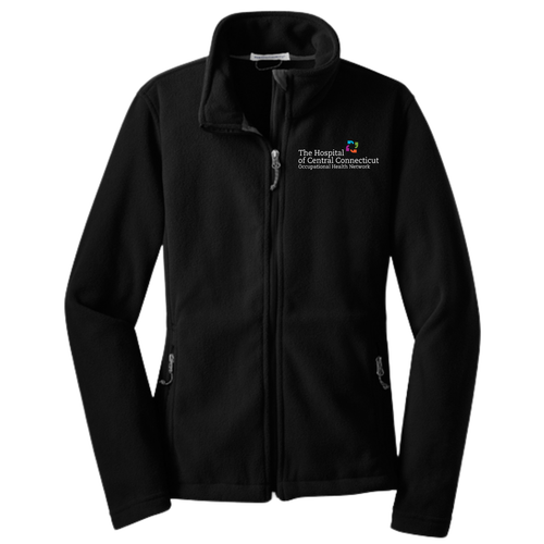 THOCC Occupational Health Network Ladies Black Chill Fleece Jacket