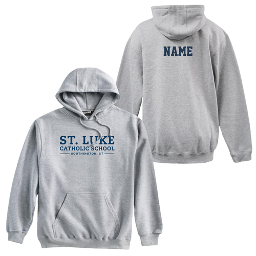 St. Luke Gray Hooded Sweatshirt