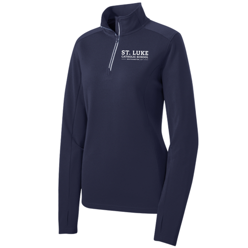 St. Luke Ladies Textured 1/4 Zip