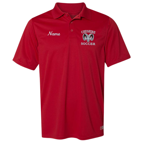 CHS Girls Soccer Red Polo