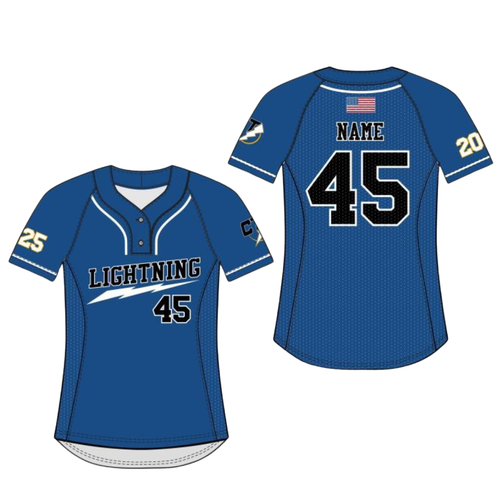 CT Lightning GOLD Royal Jersey