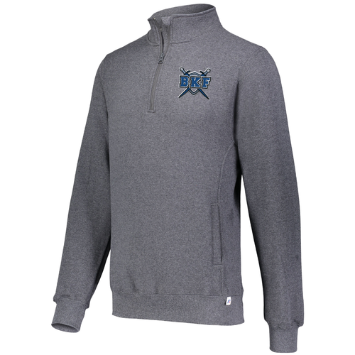 SHS Football Coaches Black Heather 1/4 Zip
