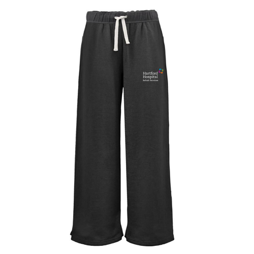 Hartford Hospital Rehab Services Wide Leg Sweatpants