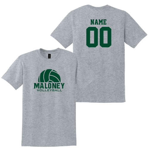 Maloney Volleyball Gray T-Shirt