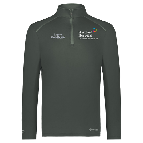 Hartford Hospital Medical ICU Bliss 11 Iron 1/4 Zip Pullover