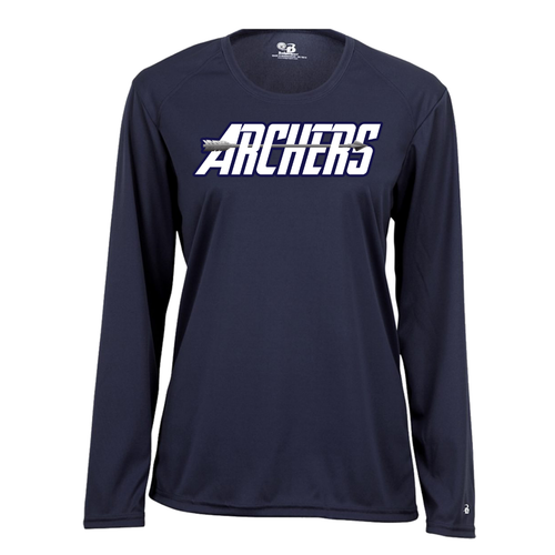Midstate Christian Academy Ladies Moisture Wicking Long Sleeve