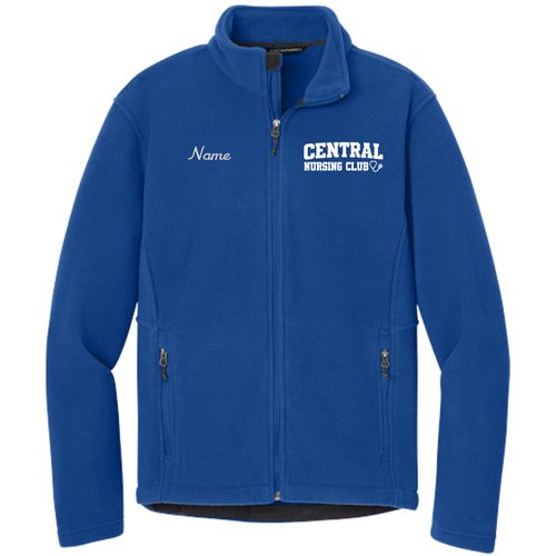CCSU Student Nurses Royal Fleece Jacket