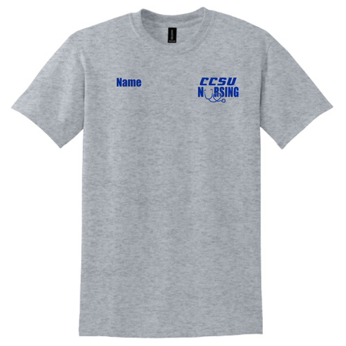 CCSU Student Nurses Gray T-Shirt