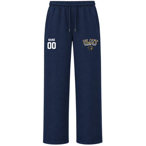 Platt Powderpuff Navy Sweatpants
