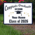 UCONN Graduation Lawn Sign