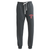 Cheshire Charcoal Throwback Jogger with Hip Logo