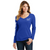 THOCC Cardiac Telemetry Deep Royal Ladies V-Neck Long Sleeve