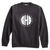 SHS Color Guard Black Crewneck Sweatshirt with Full Front Logo