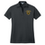 PEK Ladies Gray Smoke Jacquard Polo