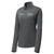 (Trach Coordinator Only) HHC Respiratory Therapy Ladies Iron Gray Moisture Wicking 1/4 Zip