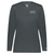 (Trach Coordinator Only) HHC Respiratory Therapy Ladies Graphite Moisture Wicking Long Sleeve