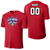 Glastonbury All Stars Red Moisture Wicking Short Sleeve