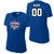 Glastonbury All Stars Ladies Royal Moisture Wicking Short Sleeve