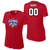 Glastonbury All Stars Ladies Red Moisture Wicking Short Sleeve
