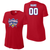 Glastonbury All Stars Ladies Red Moisture Wicking Short Sleeve