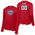  Glastonbury All Stars Red Moisture Wicking Long Sleeve