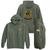 142 National Guard Army Green Hooded Sweatshirt