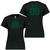 Maloney Volleyball Black Ladies Moisture Wicking Short Sleeve