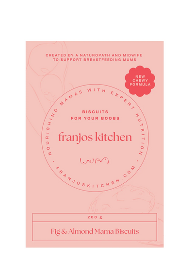 Francos Kitchen Boobie Lactation Cookies - Fig & Almond Cookies