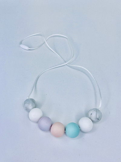 Milk and Love Breastfeeding Necklace - Scandi Pastels