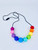 Milk and Love Silicone Breastfeeding Necklace for Mum - Rainbow