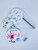 Naughty Sheep Reusable Bamboo Breast Pads - Floral x 3 pairs