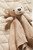 Purebaby Baby Comforter: Knitted Camel Bear for New Baby 