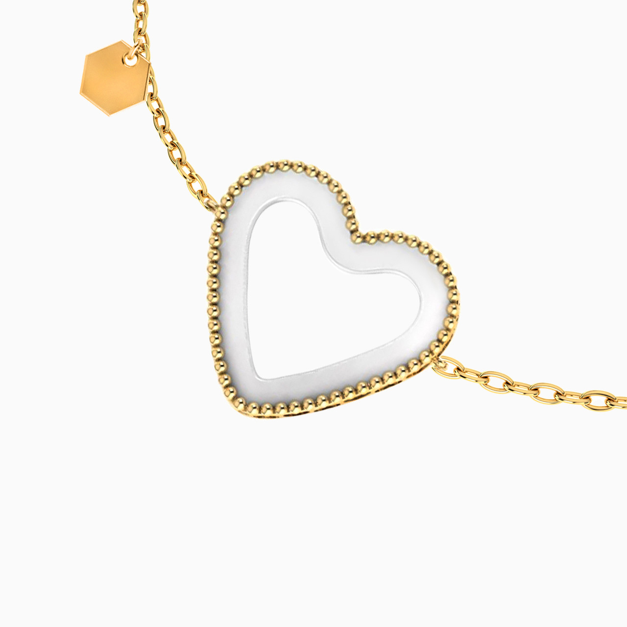 Heart Colored Stones Chain Bracelet in 18K Gold - 3 https://cdn11.bigcommerce.com/s-igqk382kzx/images/stencil/1280w/products/1452/72172/111308100002-3__27004.1726049887.jpg