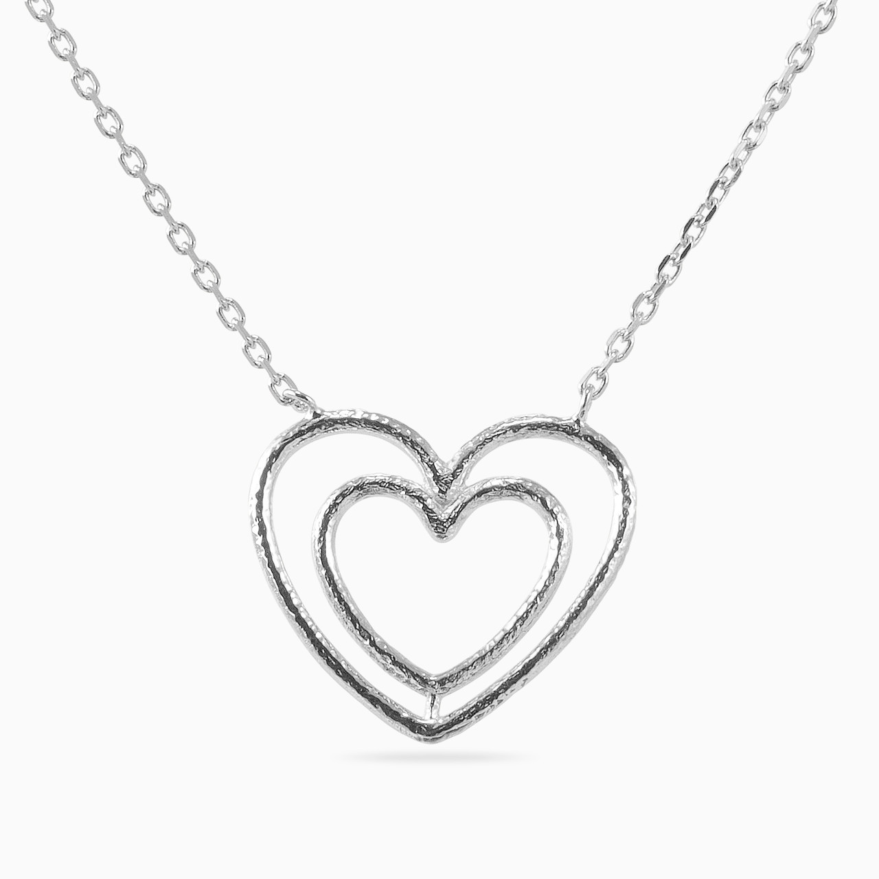 Heart Sterling Silver Necklace Heart Sterling Silver Necklace