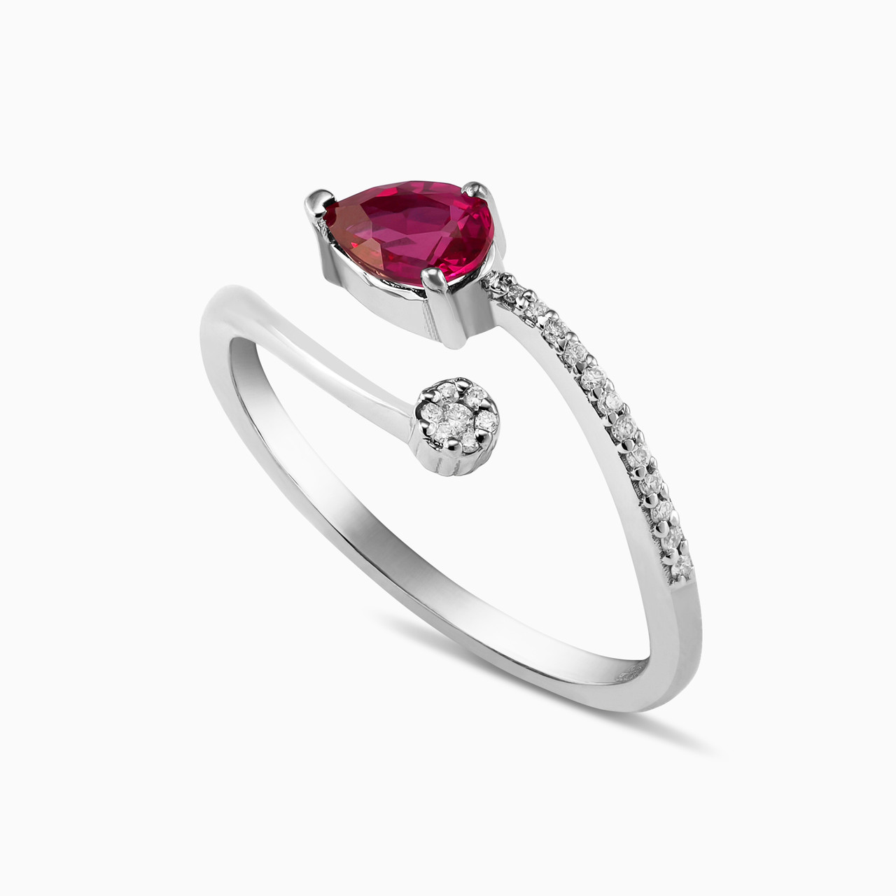 Pear Diamond & Colored Stones Two-headed Ring in 18K Gold - 2 https://cdn11.bigcommerce.com/s-igqk382kzx/images/stencil/1280w/products/4242/30633/ERG00037RB-2__17175.1752569162.jpg
