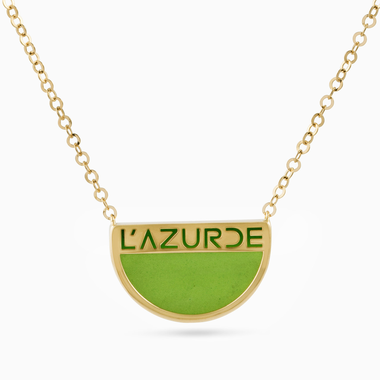 Semi-circle Green Stones Necklace in 18K Gold https://cdn11.bigcommerce.com/s-igqk382kzx/images/stencil/1280w/products/4791/72260/LNE00003-1__93038.1746014872.jpg